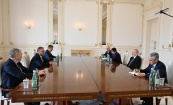 Состоялась встреча с Президентом Азербайджанской Республики Ильхамом Алиевым